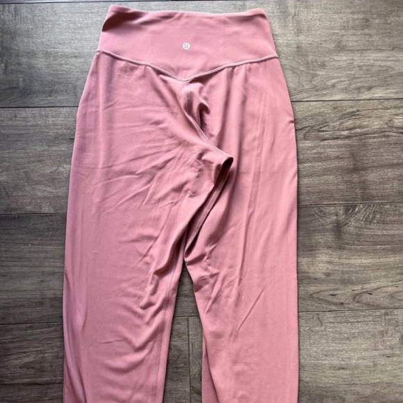 Lululemon pink align joggers size 4, 29" athleisure leggings - Picture 1 of 2